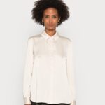 Anna Field kvinner button-down bluse naken P266L667