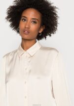 Anna Field kvinner button-down bluse naken P266L667 - Bilde 5