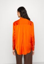 Anna Field kvinner button-down bluse oransje P266L669 - Bilde 3