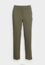 Anna Field kvinner chinos mørkegrønne P266L599 - Bilde 4