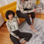 Anna Field kvinner chinos svart P266L597