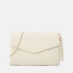 Anna Field kvinner clutch 003 off-white P266L2414
