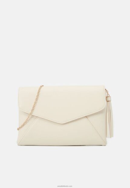 Anna Field kvinner clutch 003 off-white P266L2414