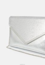 Anna Field kvinner clutch 104 sølv P266L2429 - Bilde 5