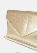 Anna Field kvinner clutch 206 gull P266L2412 - Bilde 5