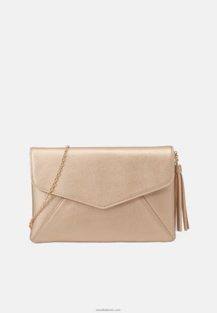 Anna Field kvinner clutch 217 rosa gullfarget P266L2394