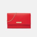 Anna Field kvinner clutch 302 rød P266L2435