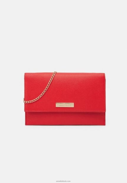 Anna Field kvinner clutch 302 rød P266L2435
