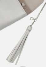 Anna Field kvinner clutch 971 sølvfarget P266L2444 - Bilde 4