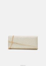 Anna Field kvinner clutch gullfarget P266L2424