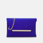 Anna Field kvinner clutch kongeblå P266L2425