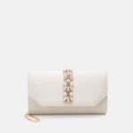 Anna Field kvinner clutch offwhite P266L2393
