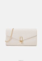 Anna Field kvinner clutch offwhite P266L2456