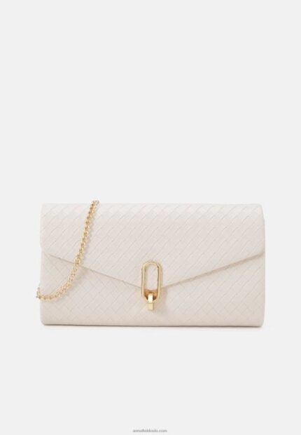 Anna Field kvinner clutch offwhite P266L2456