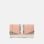 Anna Field kvinner clutch offwhite/rosa P266L2443