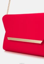 Anna Field kvinner clutch rød P266L2448 - Bilde 5