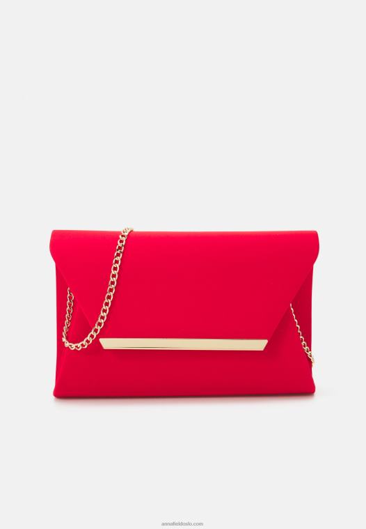 anna_field_kvinner_clutch_rod_p266l2448.jpg Anna Field kvinner clutch rød P266L2448 - Bilde 1