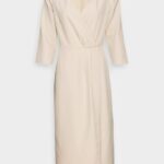 Anna Field kvinner cocktailkjole festkjole beige P266L37