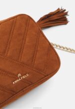 Anna Field kvinner cognac på tvers av kroppen P266L2511 - Bilde 4