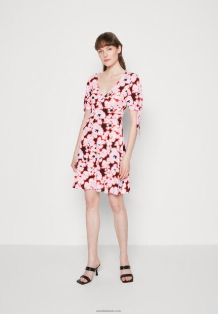 Anna Field kvinner dagskjole rosa P266L30