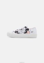 Anna Field kvinner disney mickey mouse kjærlighetssko hvit/svart P266L1174 - Bilde 2