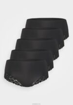 Anna Field kvinner einer 5pps highwaist truser svart P266L968 - Bilde 4