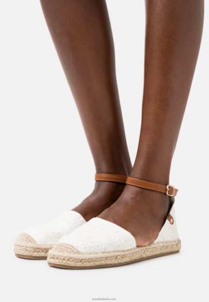 Anna Field kvinner espadriller hvit P266L1835
