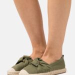 Anna Field kvinner espadriller kaki P266L1839