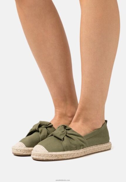Anna Field kvinner espadriller kaki P266L1839