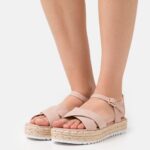 Anna Field kvinner espadriller lys rosa P266L1561