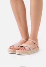Anna Field kvinner espadriller lys rosa P266L1561