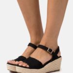 Anna Field kvinner espadriller svart P266L1472