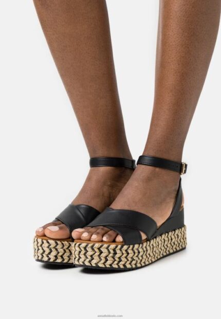 Anna Field kvinner espadriller svart P266L1479