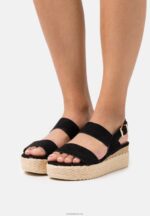 Anna Field kvinner espadriller svart P266L1482