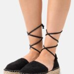 Anna Field kvinner espadriller svart P266L1844