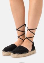 Anna Field kvinner espadriller svart P266L1844
