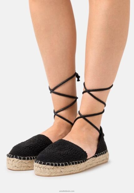Anna Field kvinner espadriller svart P266L1844