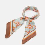 Anna Field kvinner foulard hvit/oransje P266L2846