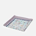 Anna Field kvinner foulard mørkeblå/grønn/kamel P266L2849
