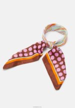 Anna Field kvinner foulard rosa/brun/gul P266L2845 - Bilde 2