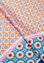 Anna Field kvinner foulard rosa/grønn/blå P266L2837 - Bilde 3