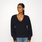 Anna Field kvinner genser svart P266L850
