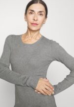 Anna Field kvinner genserkjole melert lys grå/svart P266L215 - Bilde 4