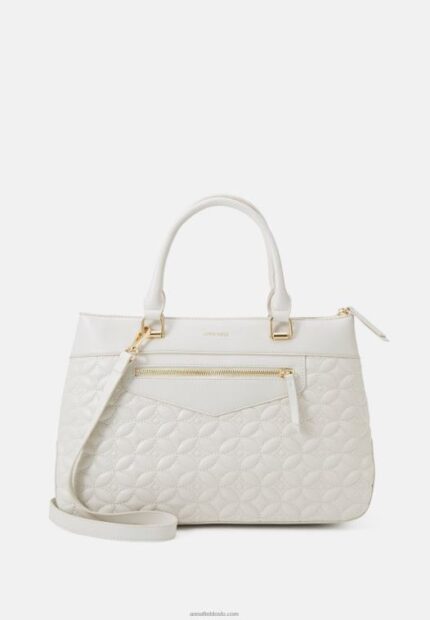 Anna Field kvinner håndveske off-white P266L2331