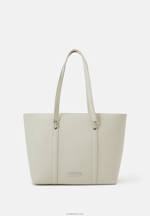 anna_field_kvinner_handveske_off_white_p266l2355.jpg Anna Field kvinner håndveske off-white P266L2355 - Bilde 1