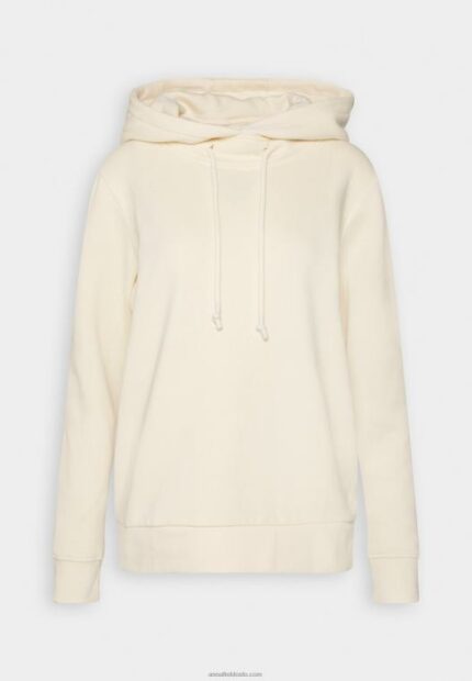 Anna Field kvinner hettegenser off-white P266L755
