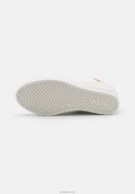 Anna Field kvinner high-top joggesko hvit/gull P266L1231 - Bilde 5