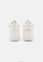 Anna Field kvinner high-top joggesko hvit/gull P266L1234 - Bilde 4