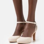 Anna Field kvinner høye hæler off-white P266L1766