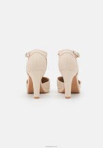 Anna Field kvinner høye hæler off-white P266L1766 - Bilde 4